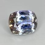 Blauw Tanzaniet - 5.98 ct - nternational Colored Gemstone, Sieraden, Tassen en Uiterlijk, Edelstenen, Nieuw