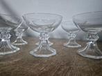 Val Saint Lambert - Drankservies (6) - yale - Kristal, Antiek en Kunst, Antiek | Meubels | Tafels