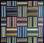 Franklin van Dam - Lijnen in 3D – abstract optisch kunstwerk