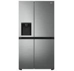 LG GSLV51PZXE Amerikaanse Koelkast Side By Side 635L RVS, 200 liter of meer, 60 cm of meer, Refurbished, Met vriesvak
