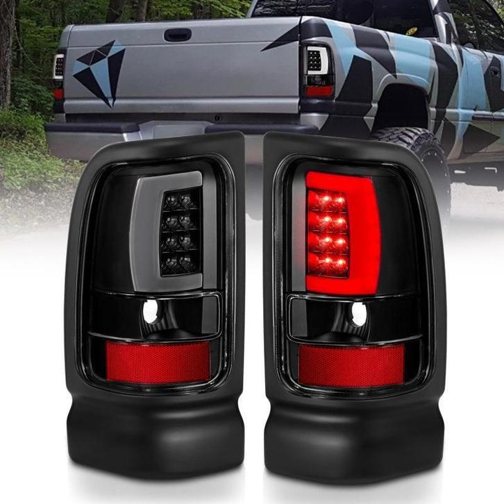 ANZO 1994-2001 Dodge Ram 1500 LED Taillights Plank Style, Auto-onderdelen, Verlichting, Ophalen of Verzenden