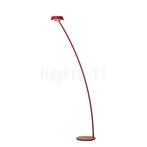 Oligo Glance Booglamp LED, rood mat (Staande lampen), Huis en Inrichting, Lampen | Vloerlampen, Verzenden, Nieuw