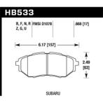 Hawk 2006-2007 Subaru B9 Tribeca Limited HPS 5.0 Front Brake, Auto-onderdelen, Ophalen of Verzenden, Nieuw