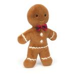 Jellycat Knuffel Jolly Gingerbread  van €44,99 voor €31,49, Ophalen of Verzenden, Nieuw