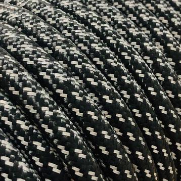 10MM PPM - Reflecterend zwart - 10 meter - dubbel gevlochten beschikbaar voor biedingen