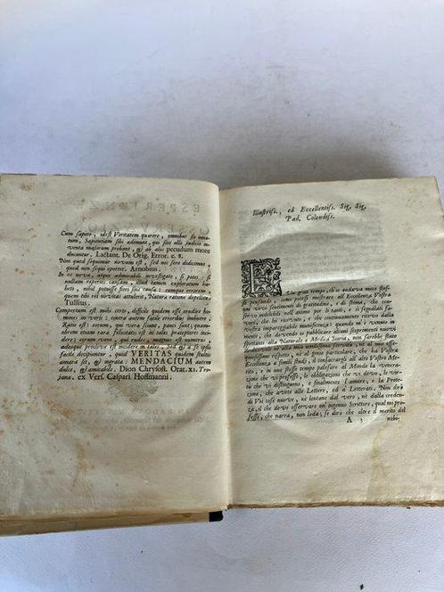Antonio Vallisnieri - Esperienze ed Osservazioni intorno, Antiek en Kunst, Antiek | Boeken en Bijbels