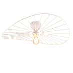 Witte plafondlamp industrieel, Dejan, Ophalen of Verzenden, Nieuw, Metaal, Industrieel