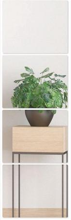 2dekans | XL Plakspiegel 30x50 - 4 stuks - Zelfklevende -, Ophalen of Verzenden, Zo goed als nieuw