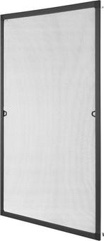 2dekans | Juskys Raamhor - 110 x 130 cm - Zwart - Incl., Doe-het-zelf en Verbouw, Deuren en Horren, Ophalen of Verzenden, Zo goed als nieuw