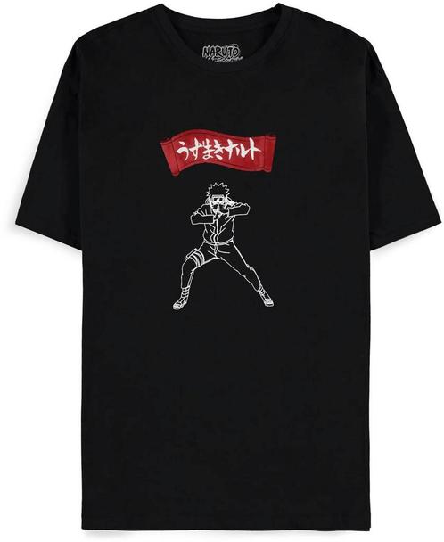 Difuzed Naruto Shippuden Shadow Clone Pose T-Shirt-Maat XS, Kleding | Heren, Overige Herenkleding, Nieuw, Ophalen of Verzenden
