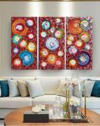 Ksavera - Abstract A1238 - XXL triptych - original painting, Antiek en Kunst