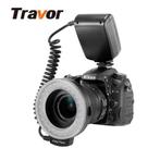 Travor Macro Led Ring Flash voor Canon, Nikon en Sony, Verzenden, Nieuw