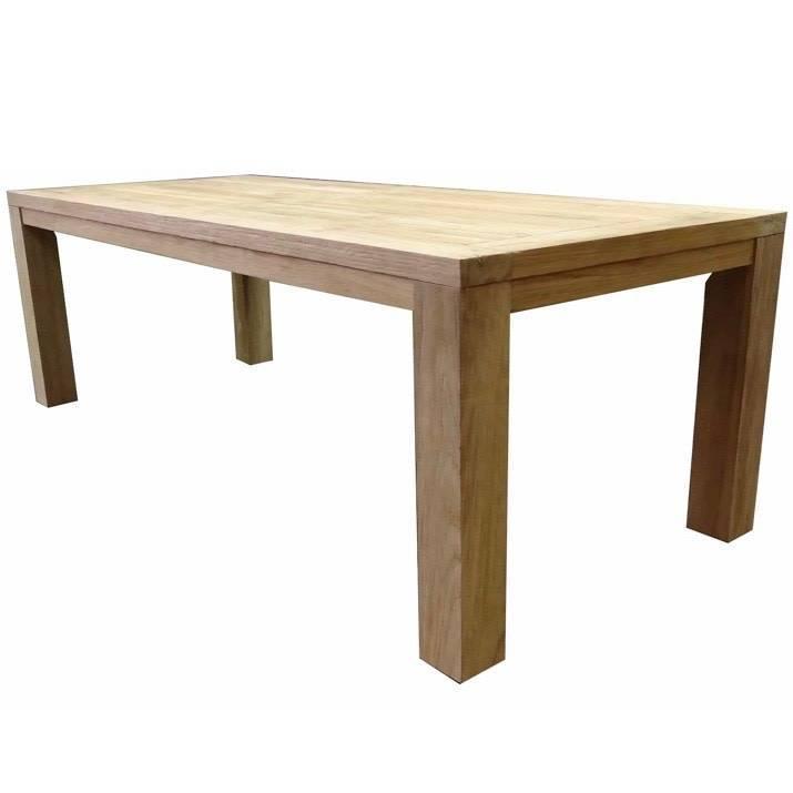 Selena Old dining tuintafel 240x100xH78 cm teak, Tuin en Terras, Tuintafels, Nieuw, Teakhout, Ophalen of Verzenden