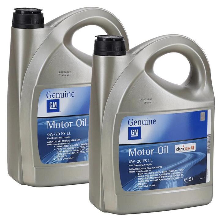 10L Origineel GM Opel 0W20 Motorolie FS LL DexosD ACEA C5..., Auto-onderdelen, Motor en Toebehoren, Nieuw, Ophalen of Verzenden