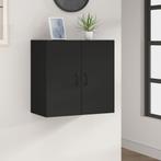 vidaXL Wandkast 60x31x60 cm bewerkt hout zwart, Huis en Inrichting, Kasten | Overige, Verzenden, Nieuw