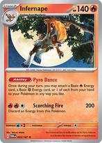 Infernape 033/167 holo Twilight Masquerade, Hobby en Vrije tijd, Verzamelkaartspellen | Pokémon, Ophalen of Verzenden, Nieuw, Losse kaart