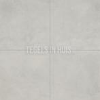 Vloertegel wandtegel zana parel grijs 60x60 gerectificeerd, Ophalen, Keramiek, Nieuw, 10 m² of meer