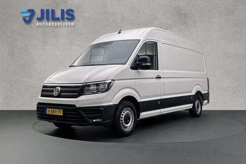 Volkswagen Crafter 2.0 TDI 40PK L3H3 DSG | Airconditioning |, Auto's, Bestelauto's, Lease, Automaat, Wit, Financial lease, Stof
