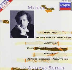 cd - AndrÃ¡s Schiff - Variations Ah, Vous Dirai-je, Mama., Cd's en Dvd's, Cd's | Overige Cd's, Zo goed als nieuw, Verzenden