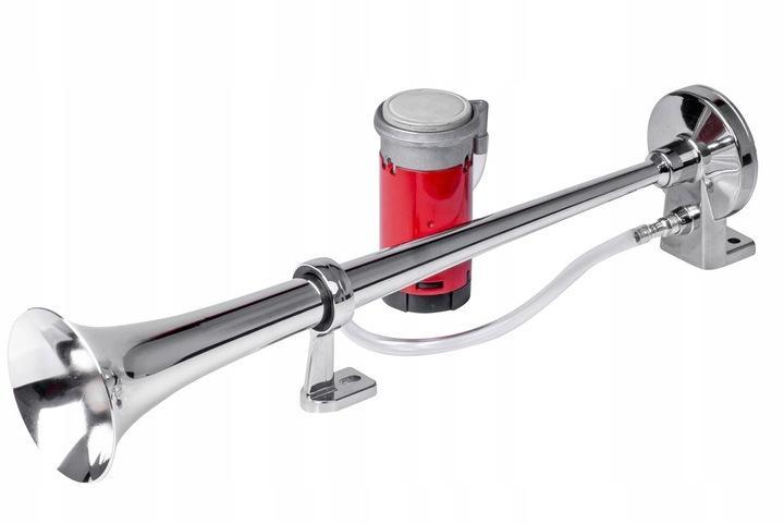 Luchthoorn 24 Volt Met Compressor - Toeter - Scheepshoorn -, Muziek en Instrumenten, Blaasinstrumenten | Hoorns, Overige typen