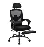 Mesh Gamingstoel Ergonomisch – Verstelbaar met Voetsteun, Huis en Inrichting, Bureaustoelen, Verzenden, Nieuw