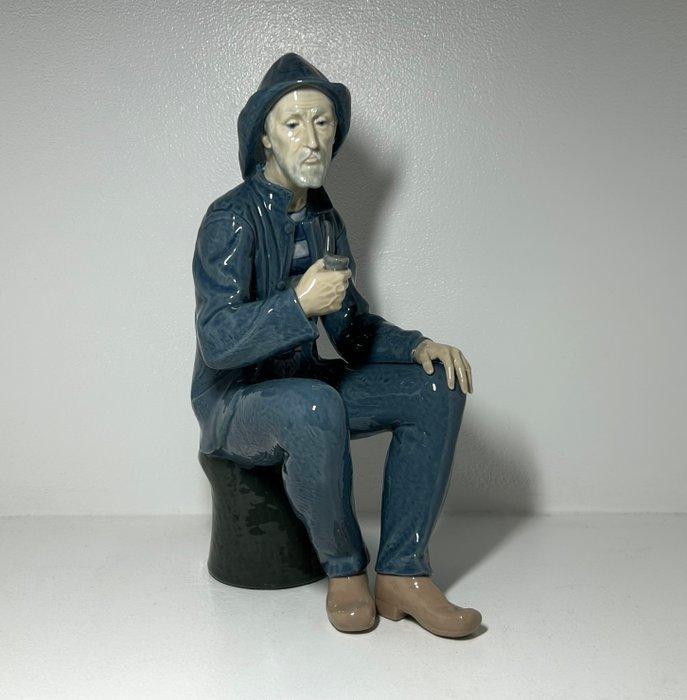 Nao by Lladró - Beeldje - Large figure “Old Sailor with, Antiek en Kunst, Antiek | Glas en Kristal