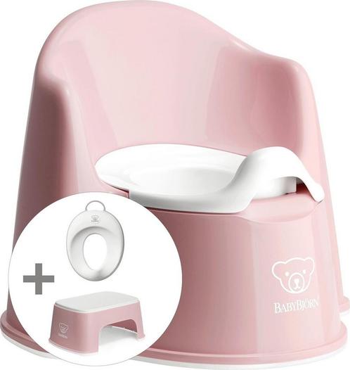 BABYBJÖRN startpakket bestaande uit Plaspotje Zetel, Opstap, Kinderen en Baby's, Badjes en Verzorging, Verzenden