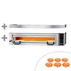 GGM Gastro | Elektrische pizzaoven Power - 6x 34cm - |, Witgoed en Apparatuur, Afzuigkappen, Onderbouw afzuigkap, Verzenden, Nieuw