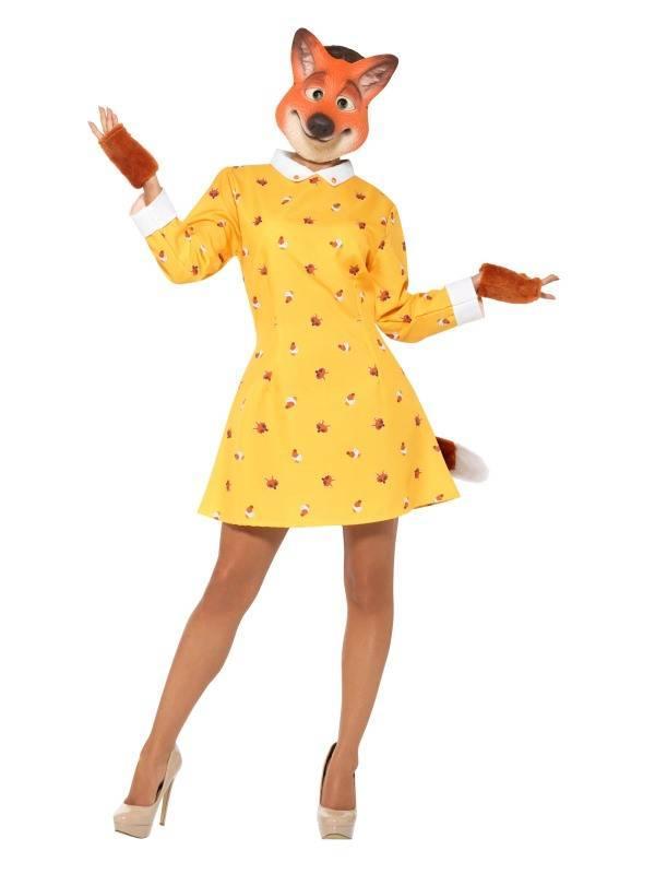 Mevrouw Vos verkleedkostuum, Kleding | Dames, Carnavalskleding en Feestkleding, Nieuw, Ophalen of Verzenden