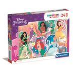 Clementoni Disney Princess - MAXI Puzzel 24 Stukjes, Hobby en Vrije tijd, Gezelschapsspellen | Bordspellen, Nieuw, Verzenden