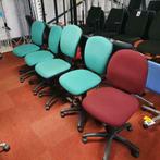Set van 5 EROMES bureaustoelen KOOPJE stof buro stoelen