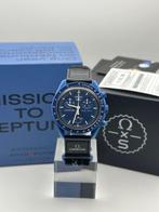 Omega x Swatch - MoonSwatch - Mission to Neptune - Zonder, Nieuw