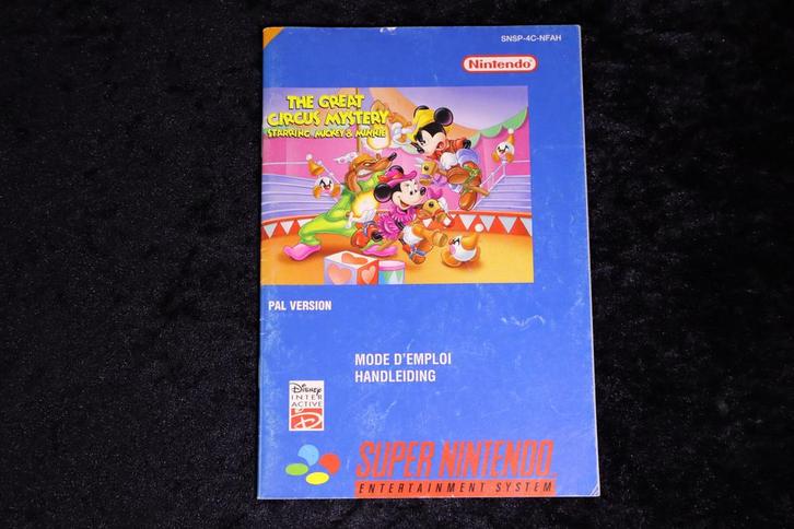 The Great Circus Mystery Starring Mickey & Minnie Nintendo, Spelcomputers en Games, Spelcomputers | Nintendo Consoles | Accessoires