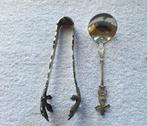 Suikertang (5) - .833 zilver - 1850-1900 - vork lepeltjes, Antiek en Kunst