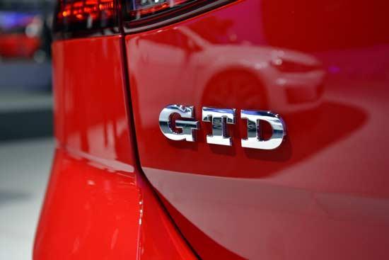 VW Golf 7 VII GTD logo embleem origineel, Auto diversen, Auto-accessoires, Nieuw, Verzenden