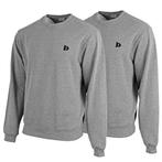 Donnay Donnay Heren - 2-Pack - Fleece Crew Sweater Dean -, Verzenden, Nieuw