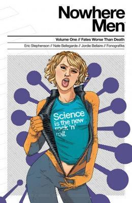 Nowhere Men Volume 1: Fates Worse Than Death, Boeken, Strips | Comics, Zo goed als nieuw, Verzenden