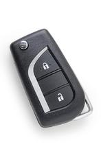 Toyota Aygo (2014-2021) klapsleutel, 2 knop remote, Ophalen, Nieuw