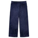 vidaXL Kinderbroek fluweel 104 donkerblauw, Verzenden, Nieuw
