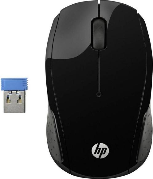 HP Draadloze muis 220 - 1300 DPI - Zwart, Computers en Software, Muizen, Verzenden