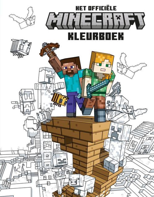 Het officiële Minecraft kleurboek (9789464530155), Boeken, Kinderboeken | Kleuters, Nieuw, Verzenden