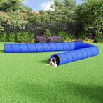 vidaXL Hondentunnel Ø 55x1000 cm polyester blauw, Verzenden, Nieuw