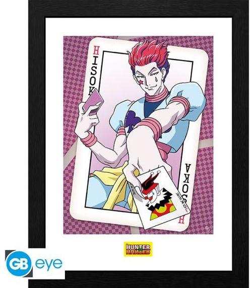 GBeye Hunter x Hunter Hisoka Framed Print 30x40CM-Standaard, Verzamelen, Posters, Nieuw, Ophalen of Verzenden