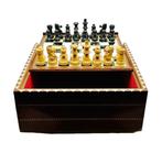 Schaakspel - Caja de Taracea - Hout