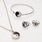 Zonder minimumprijs - 3-delige sieradenset Zilver - 4-delig