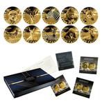 10 x 1/200 Troy Oz - Goud .999 - Big Five of Africa