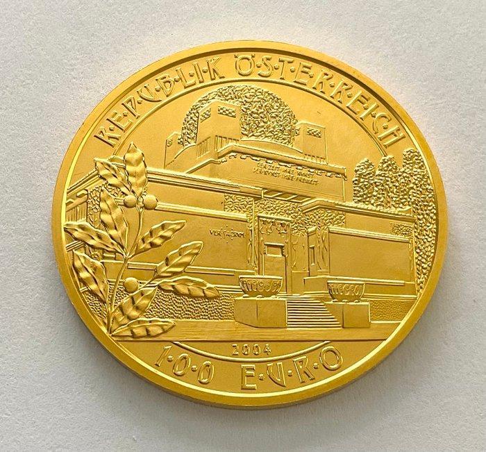 Oostenrijk. 100 Euro 2004 Die Wiener Secession, Postzegels en Munten, Munten | Europa | Euromunten