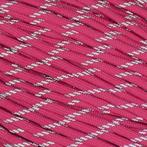 Rol 100 meter - Tracers Roze Paracord 550 - #24, Hobby en Vrije tijd, Nieuw, Ophalen of Verzenden, Draad