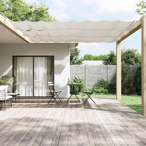 vidaXL Luifel verticaal 60x1000 cm oxford stof wit, Tuin en Terras, Zonneschermen, Nieuw, Verzenden