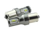 BA15S - 1156 - autolamp set | 2x  2-SMD LED daglichtwit 6000, Auto-onderdelen, Verzenden, Nieuw